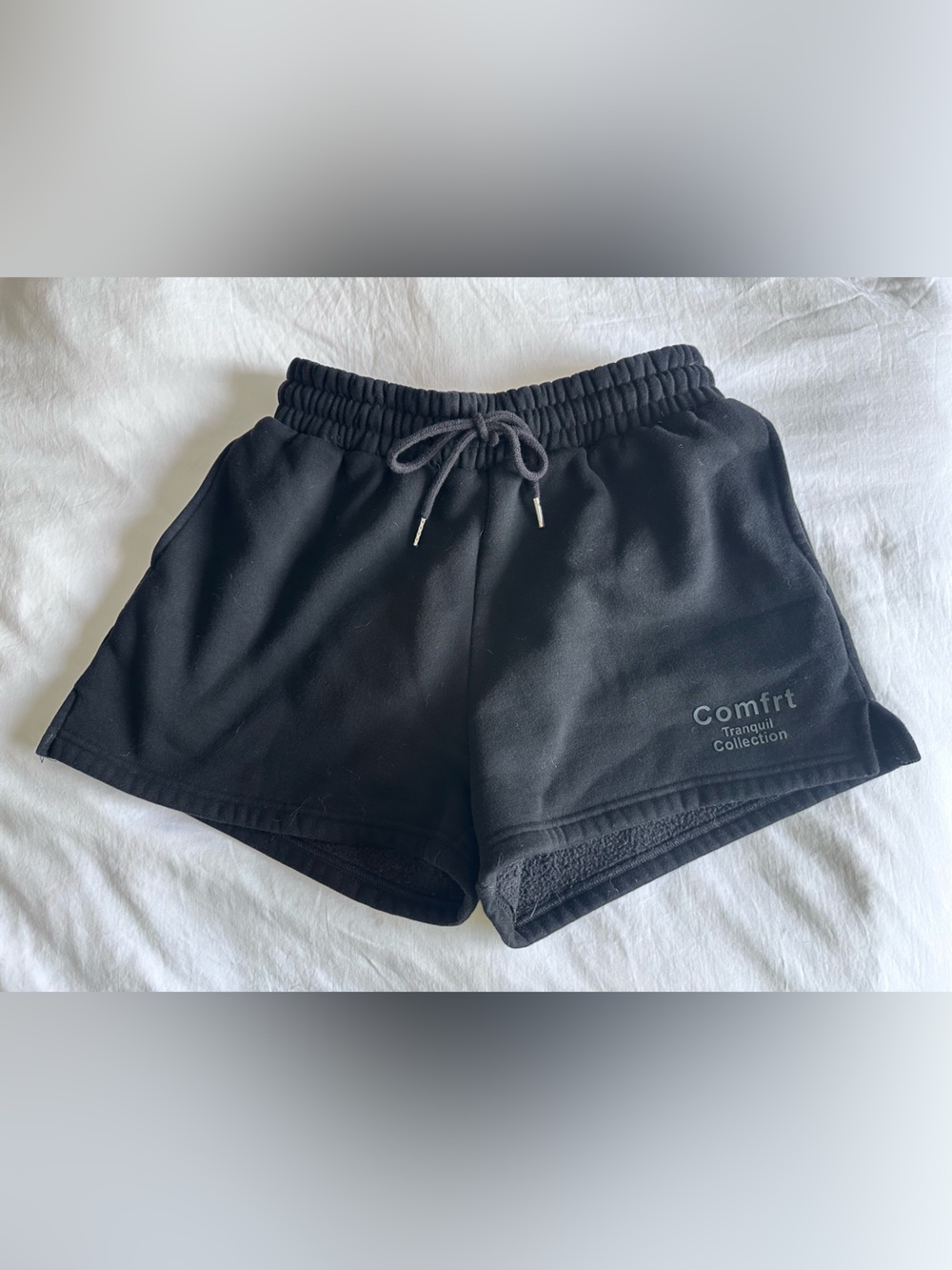 Comfrt Tranquil Collection Women's Black Lounge Shorts
